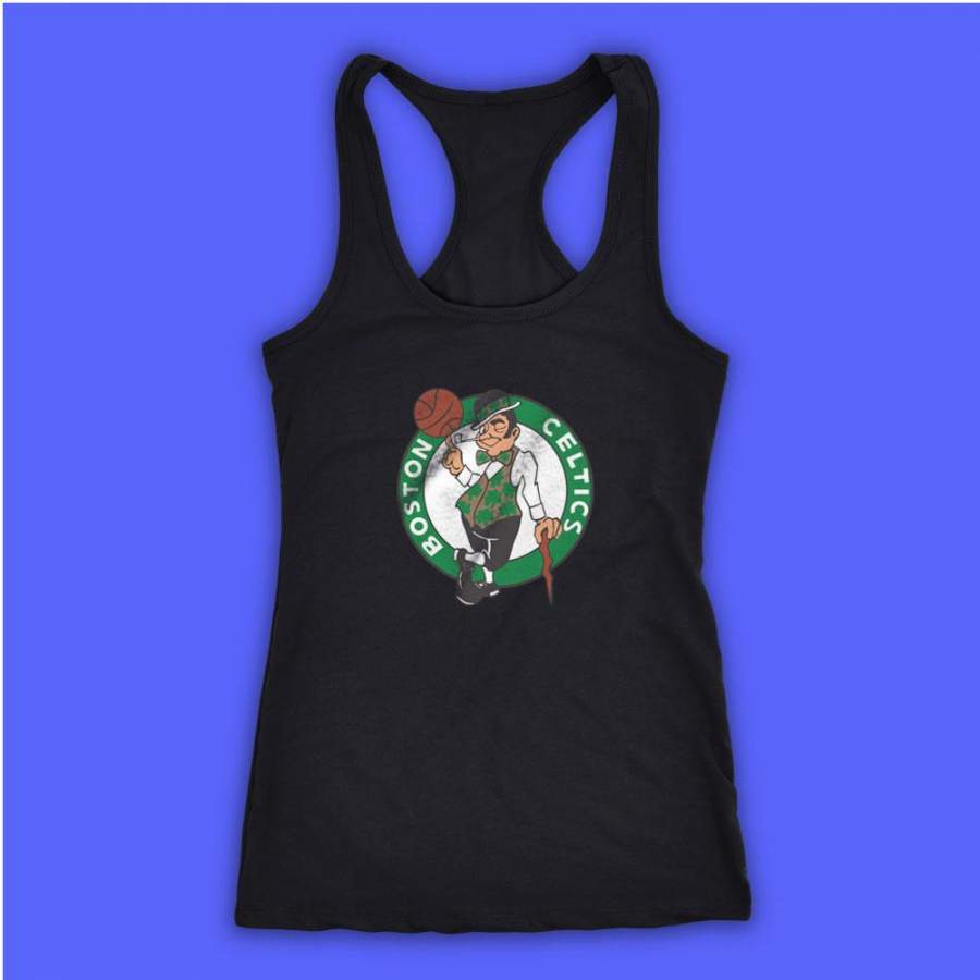 Boston Celtics Logo Women’S Tank Top Racerback