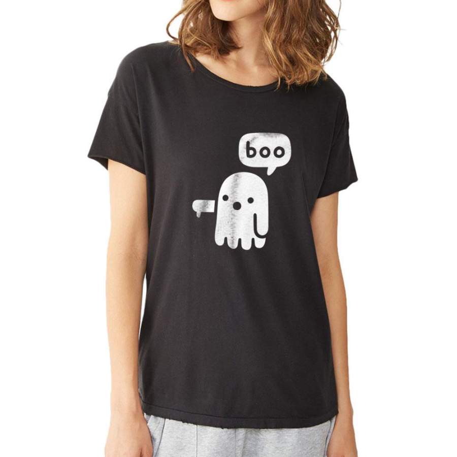 Boo Ghost Of Disapproval Women’S T Shirt