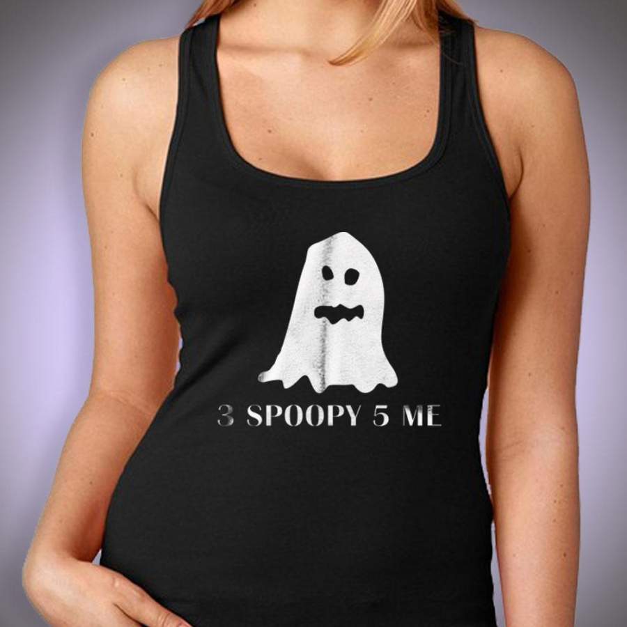 3 Poppy 5 Me Spooky Ghost Women’S Tank Top