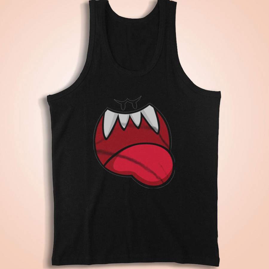 Boo Face Ghost Super Mario Men’S Tank Top