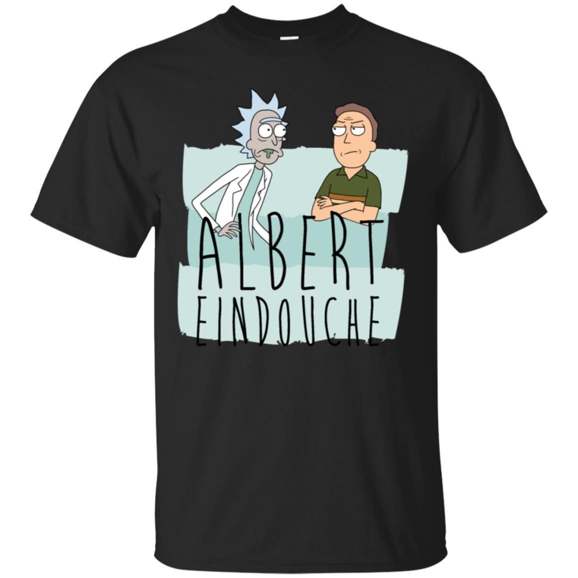 Rick And Morty Albert Eindouche Parody Men T-Shirt