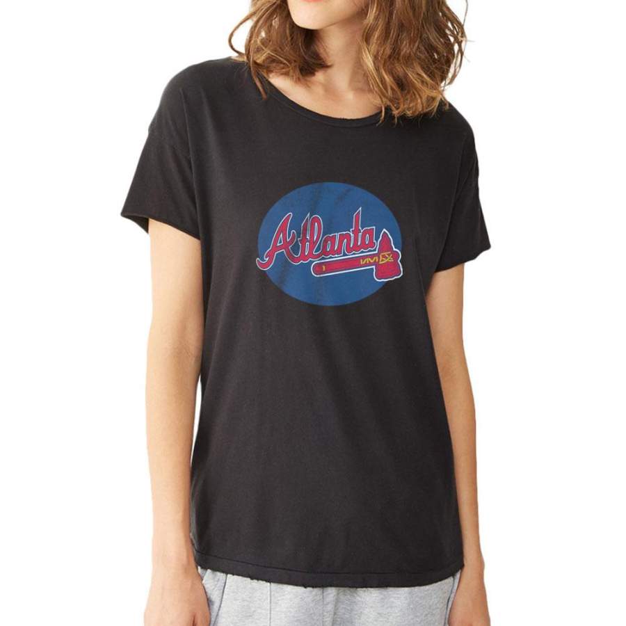 Atlanta Braves Logo Women’S T Shirt