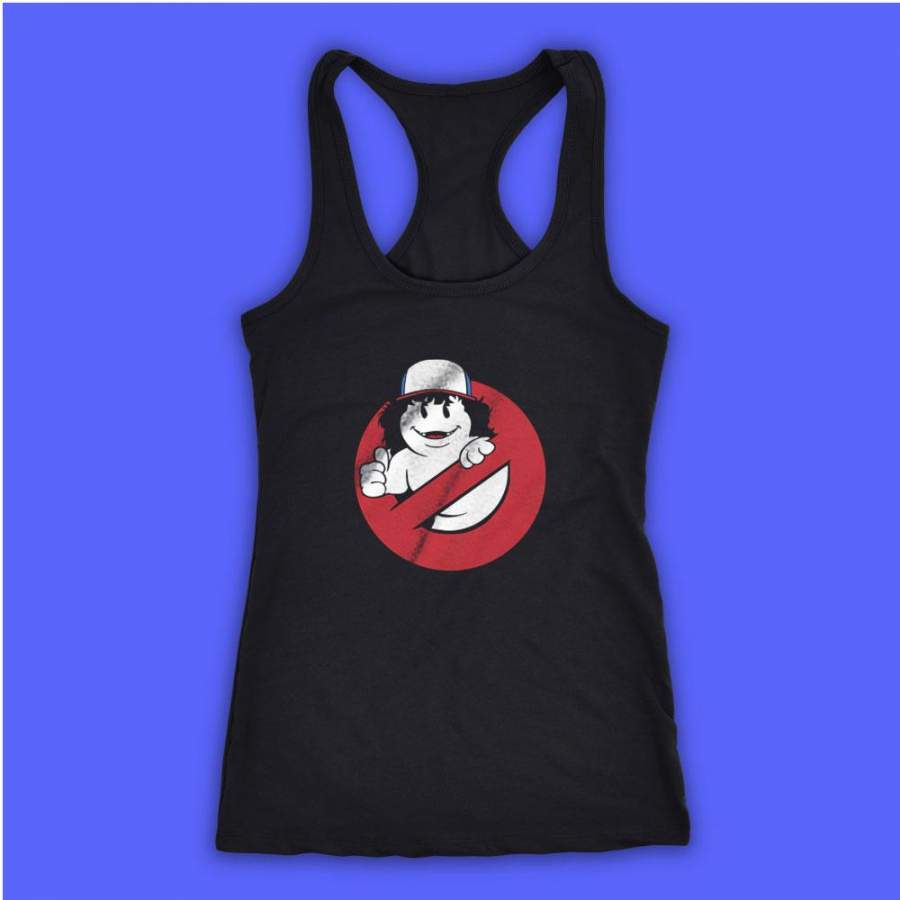 Ghostbuster Tee Stranger Things Women’S Tank Top Racerback