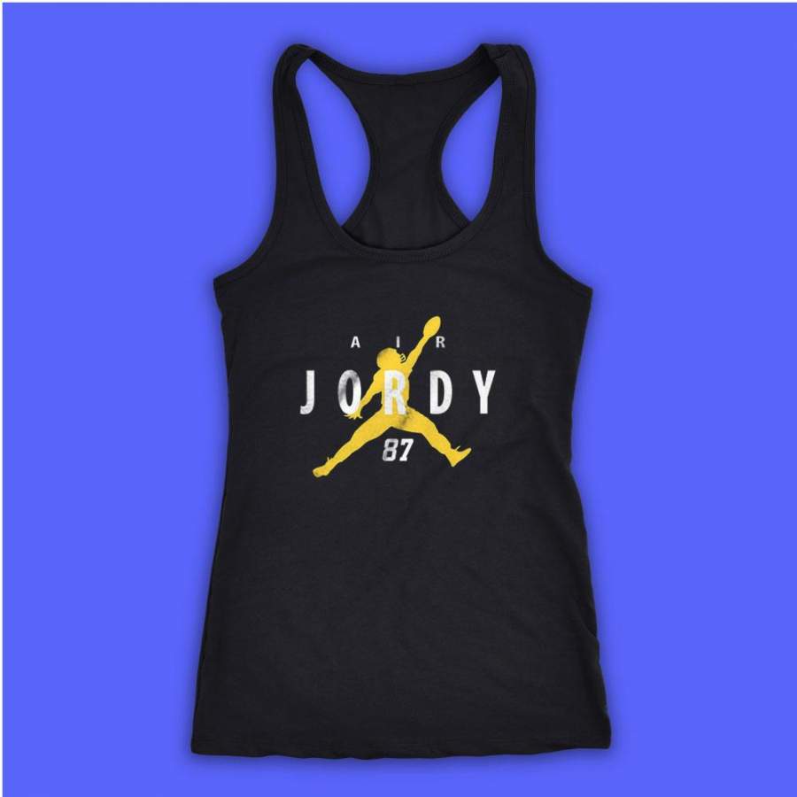 Air Jordy Green Bay Packers Jordy Nelson Women’S Tank Top Racerback