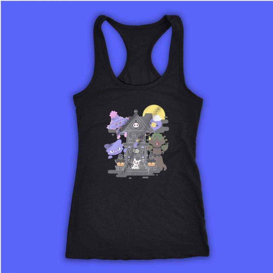 House Of Ghost Pokemon Women’S Tank Top Racerback