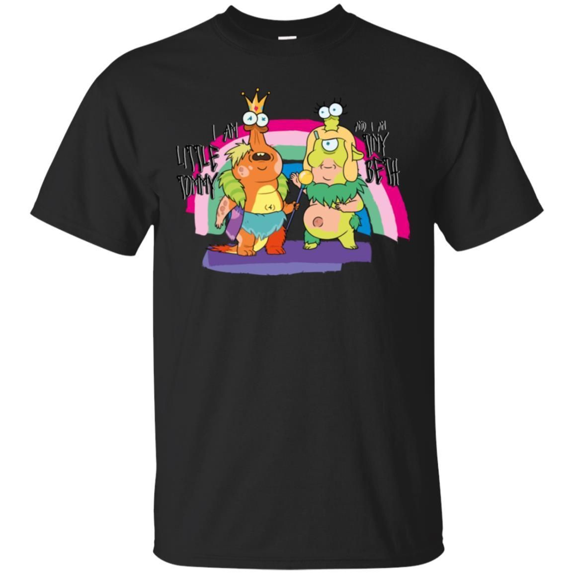 Rick And Morty Little Tommy And Tiny Beth Men T-Shirt