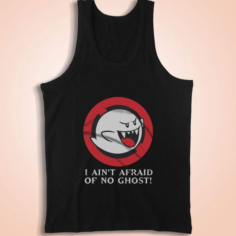 Boobuster I Aint Afraid Of No Ghost Men’S Tank Top