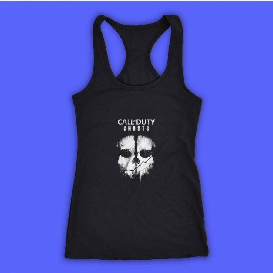 Call Of Duty Ghost Women’S Tank Top Racerback