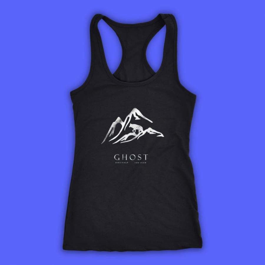 Ghost Direwolf John Snow Women’S Tank Top Racerback