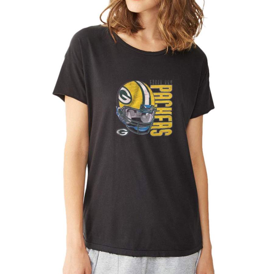 Green Bay Packers Helmet Women’S T Shirt