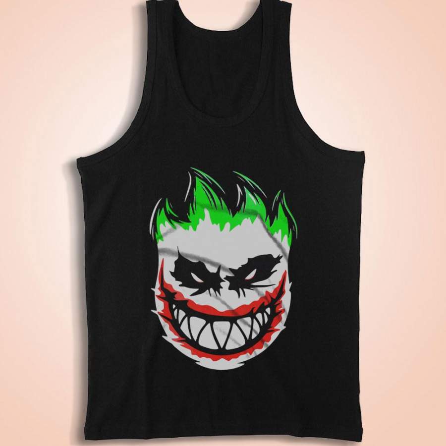 Ghost Joker Logo Art Men’S Tank Top