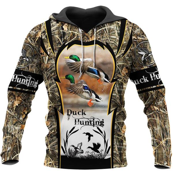 Duck Hunting 3D All Over Print | Hoodie | Unisex | Full Size | Adult | Colorful | HT4968