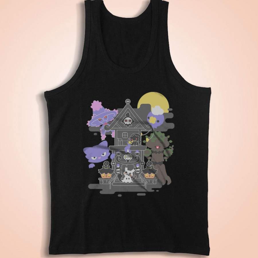 House Of Ghost Pokemon Men’S Tank Top