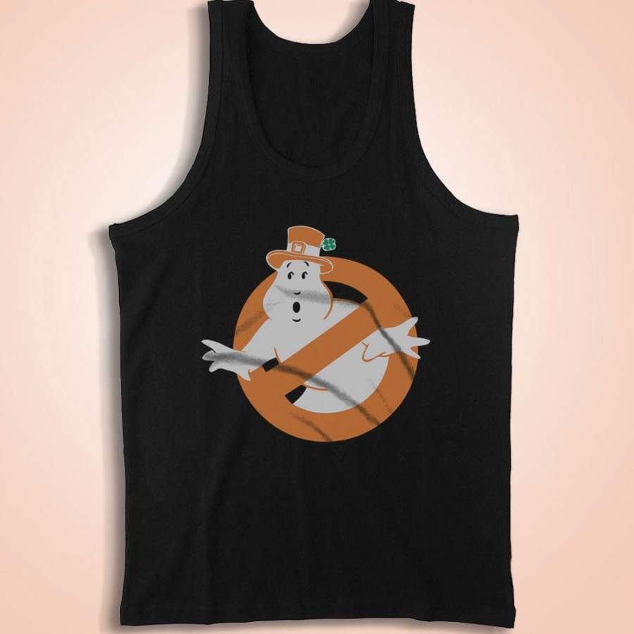 Irish Ghostbusters Leprechaun Men’S Tank Top