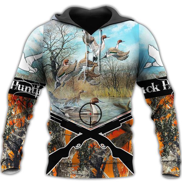 Duck Hunting 3D All Over Print | Hoodie | Unisex | Full Size | Adult | Colorful | HT4972