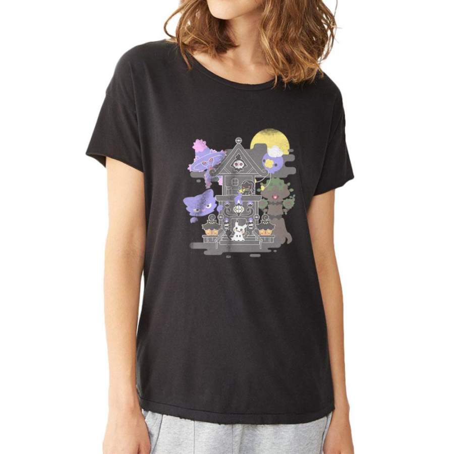 House Of Ghost Pokemon Women’S T Shirt