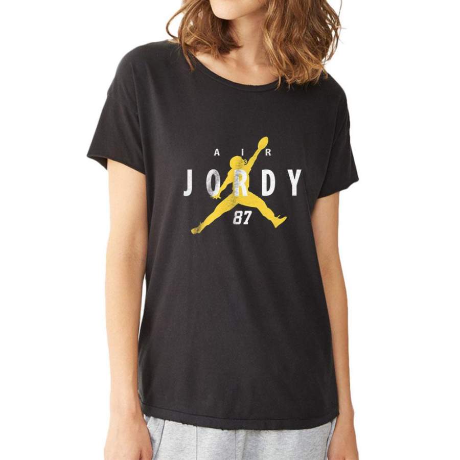 Air Jordy Green Bay Packers Jordy Nelson Women’S T Shirt