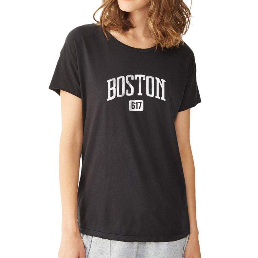 Boston 617 Women’S T Shirt