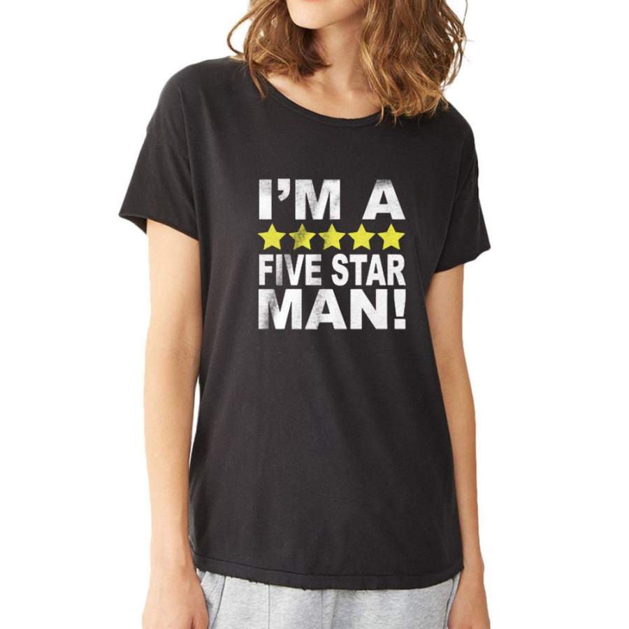 Five Star Man Art Always Sunny Dennis Reynolds Dating Rating Tinder Paddy’S Pub Women’S T Shirt