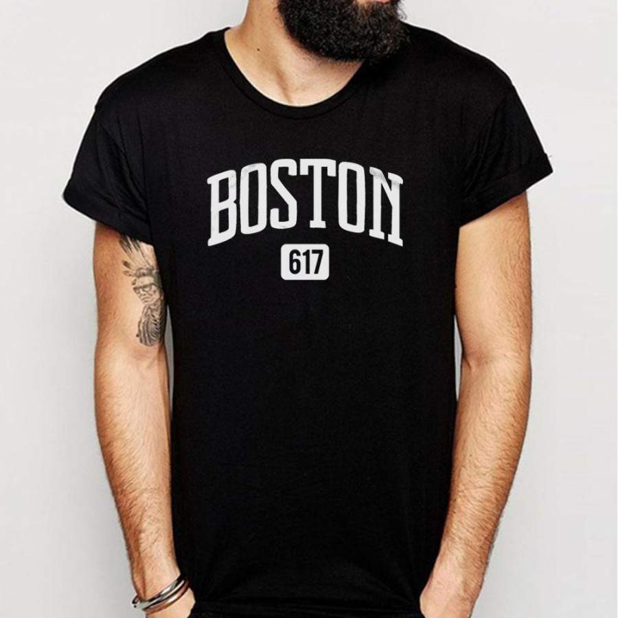 Boston 617 Men’S T Shirt