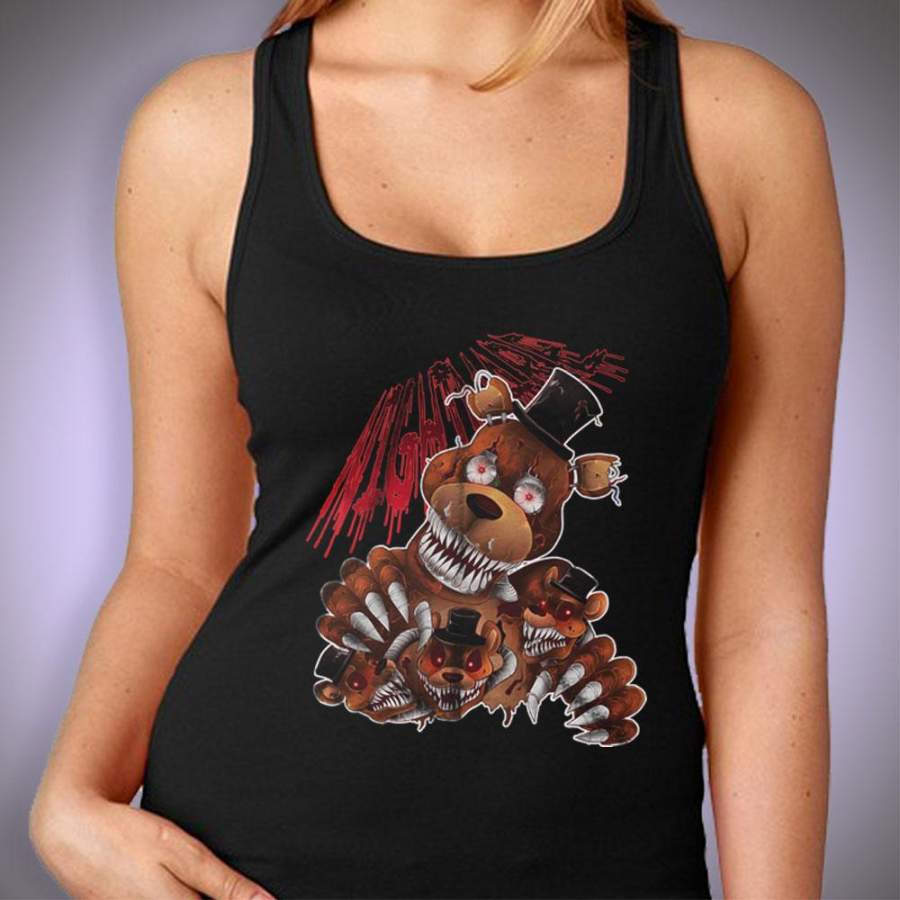 Five Nights At Freddys Nightmare Freddy Women’S Tank Top