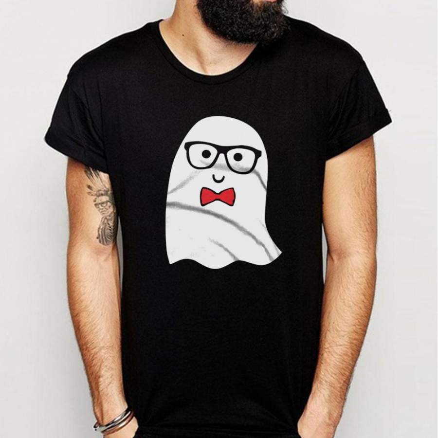 Ghost Boy With Sunglasess Halloween Men’S T Shirt