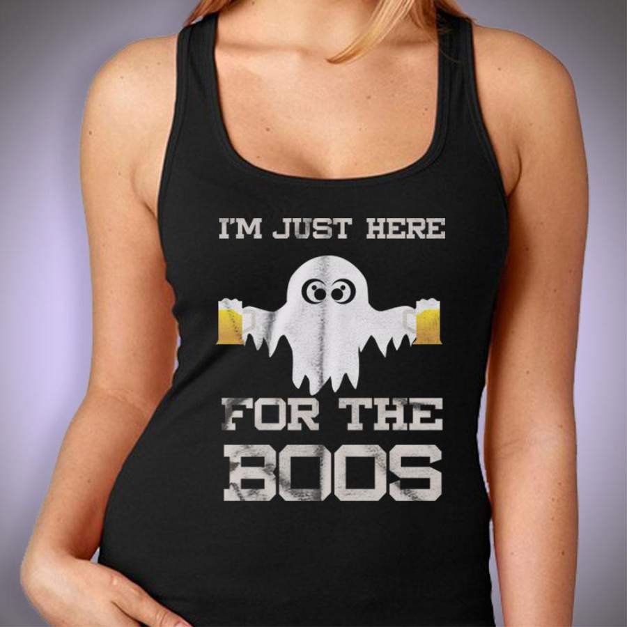 I’M Just Here For The Boos Ghost Beer Women’S Tank Top