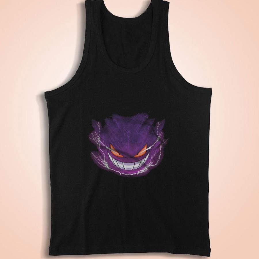 Gengar Ghost Pokemon Men’S Tank Top