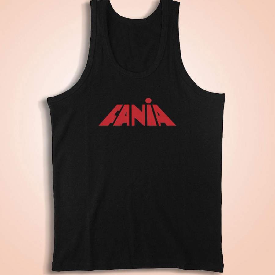 Fania Ll Star Records Vintage Salsa Latin New York Music Legend Tito Puentes Men’S Tank Top