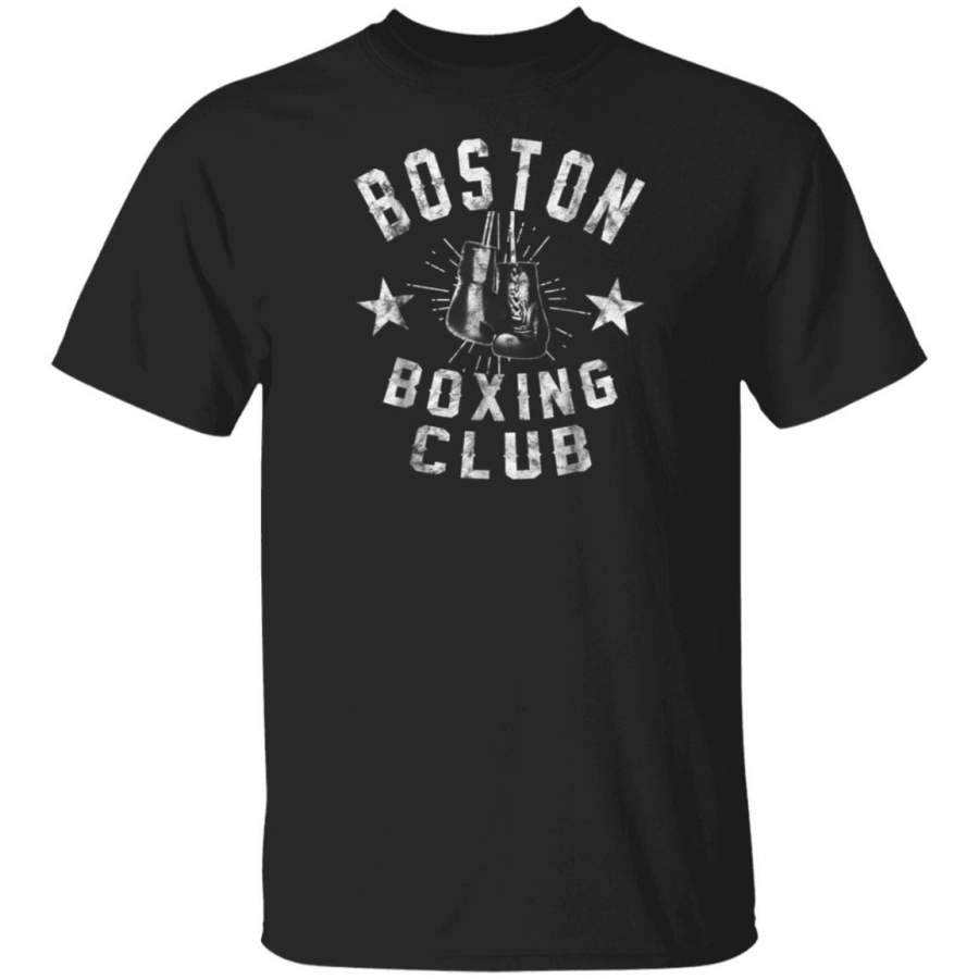 Boston Boxing Club – vintage distressed Boxer unisex T-shirt full size