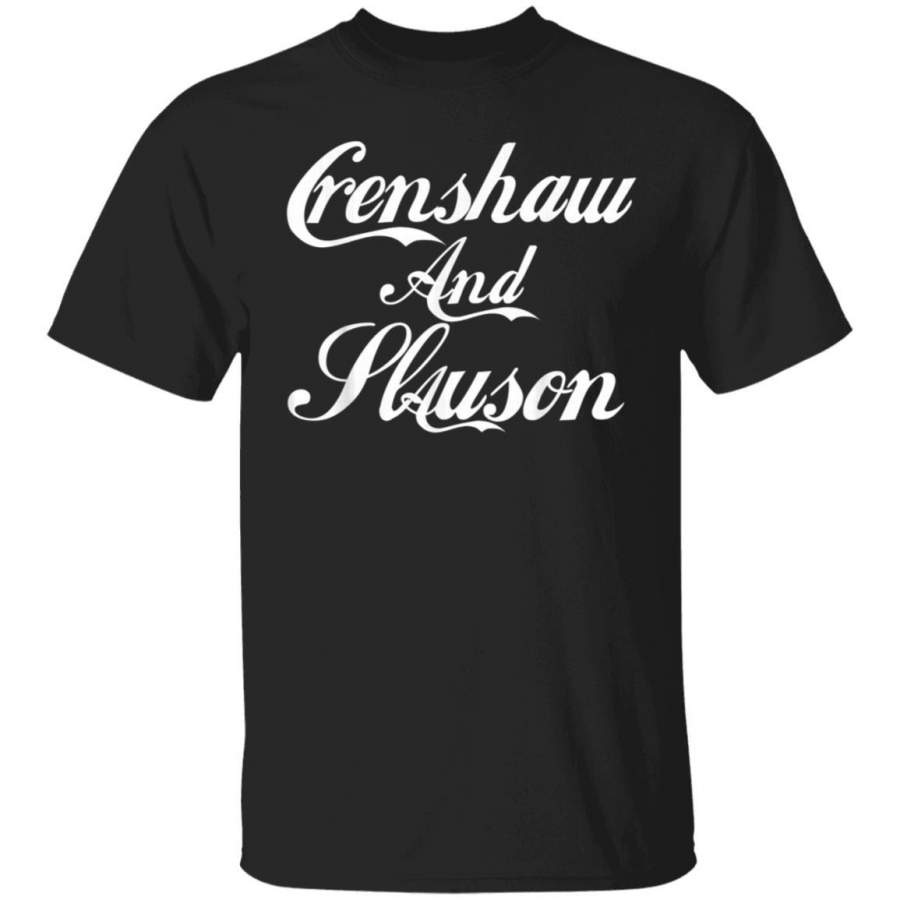 CRENSHAW & SLAUSON Los Angeles California unisex T-shirt full size