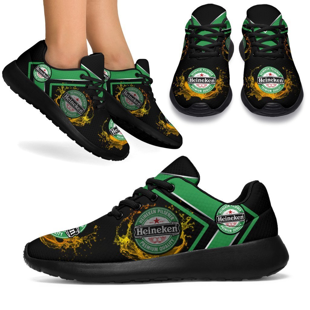 Heineken Sneakers Sporty Shoes Gift Idea For Beer Lover