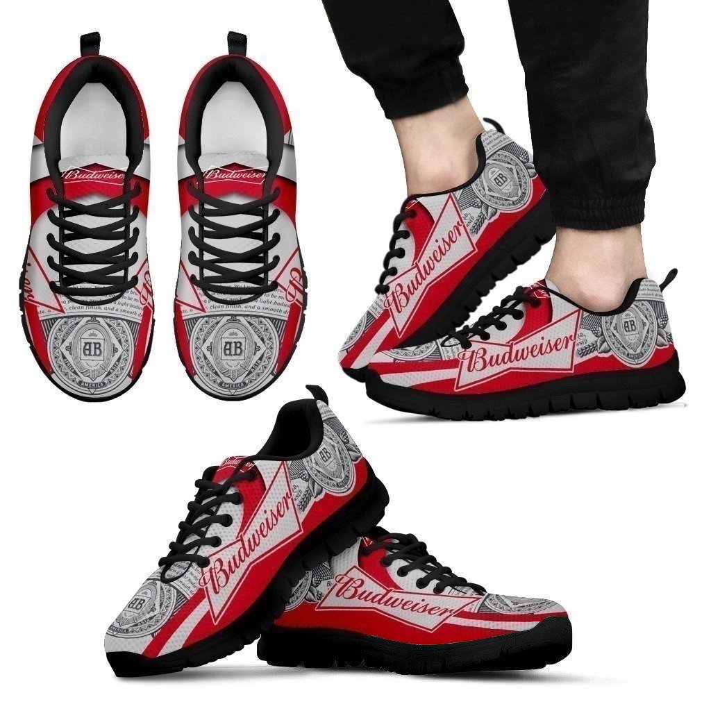 Budweiser Sneakers Funny Gift Idea For Beer Lover