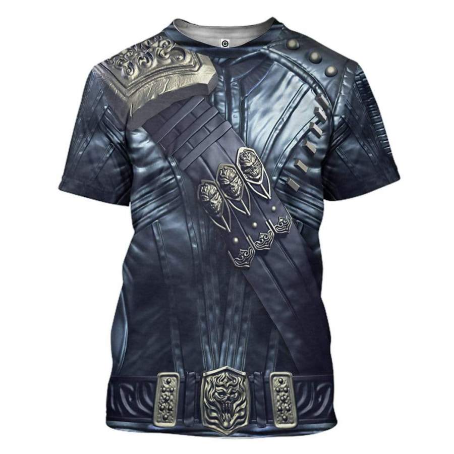 Gearhuman 3D Ghost Rider Costume Tshirt Apparel