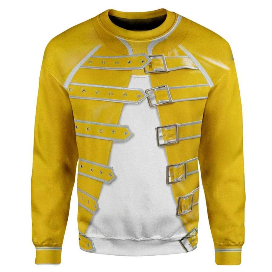 Gearhuman 3D Queen Freddie Mercury Custom Sweatshirt Apparel