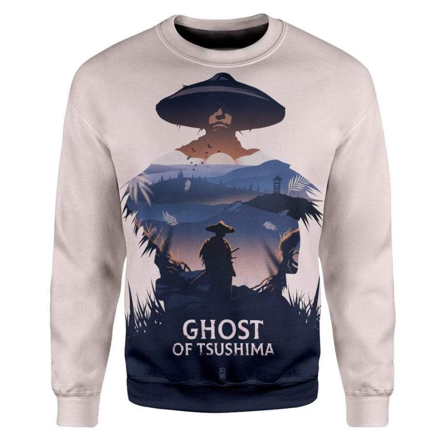 Gearhuman 3D Ghost Of Tsushima Custom Sweatshirt Appreal