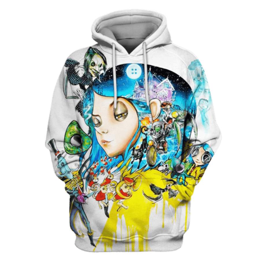 coraline and Ghost Town Hoodies – Tshirt Apparel