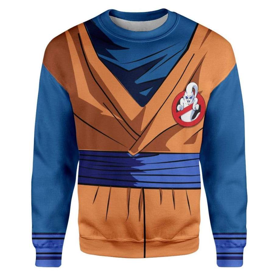 Gearhuman 3D Ghost Buu Buster Uniform Custom Sweatshirt Apparel