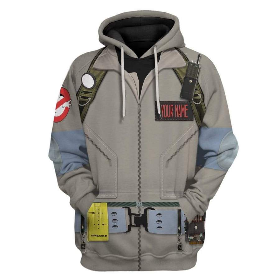 Cosplay Ghostbusters Custom Name Tshirt Hoodies Apparel