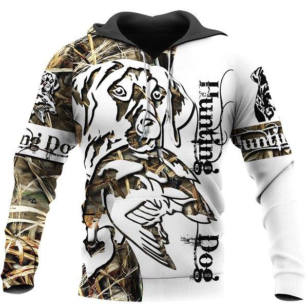 Hunting Dog Camo 3D All Over Print | Hoodie | Unisex | Full Size | Adult | Colorful | HT5056