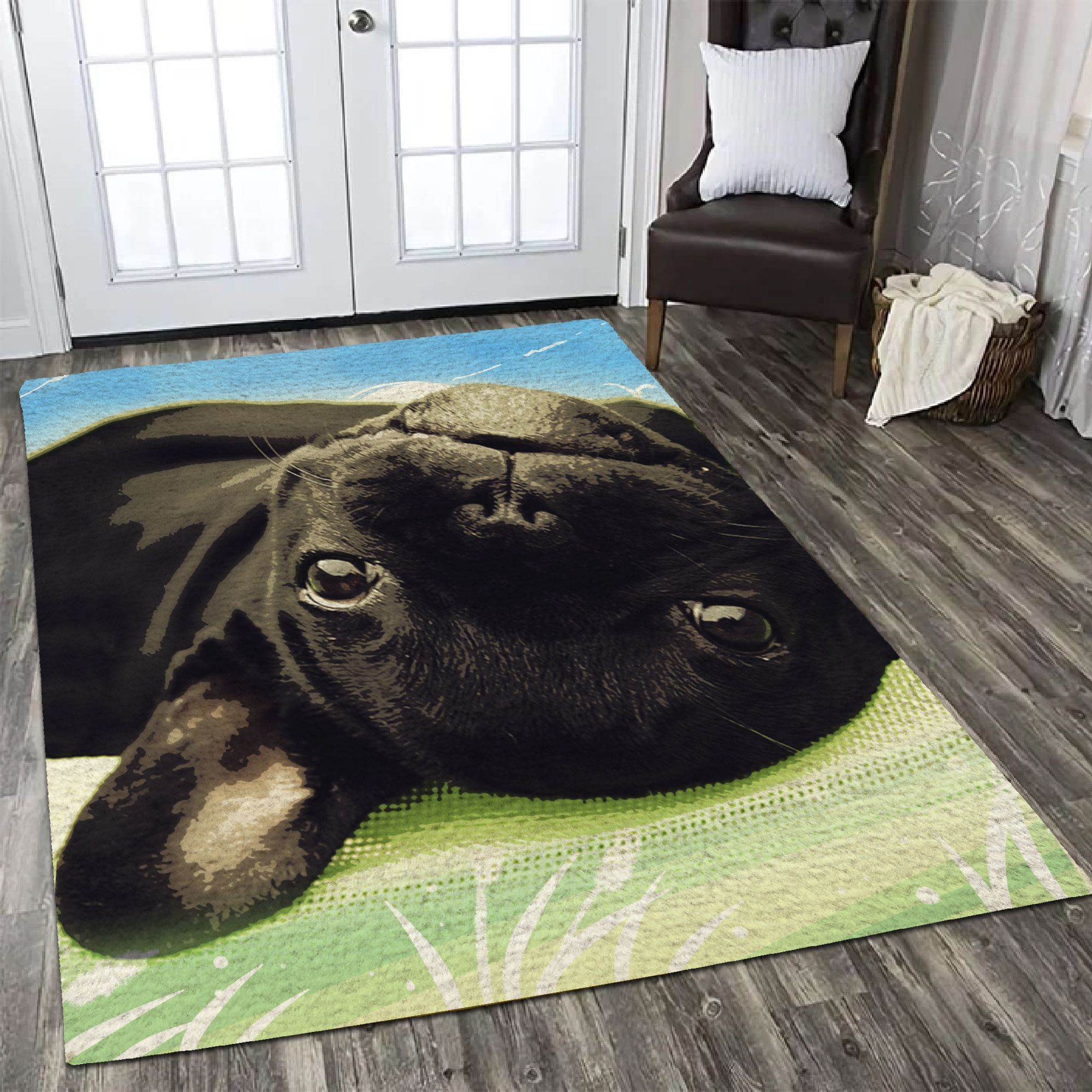 Boston Terrier CTV040796 VA1 Rug