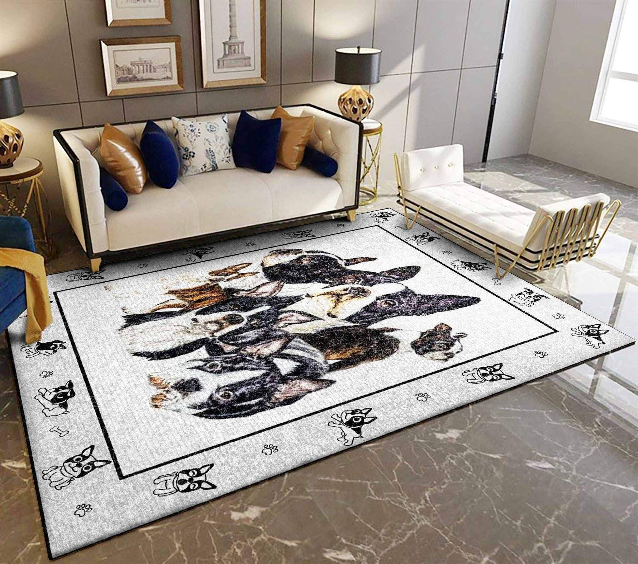 Boston Terrier CTV040796 ZF VV1 Rug