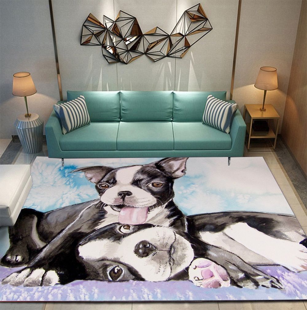 Boston Terrier CTV040796 ZF VH4 Rug