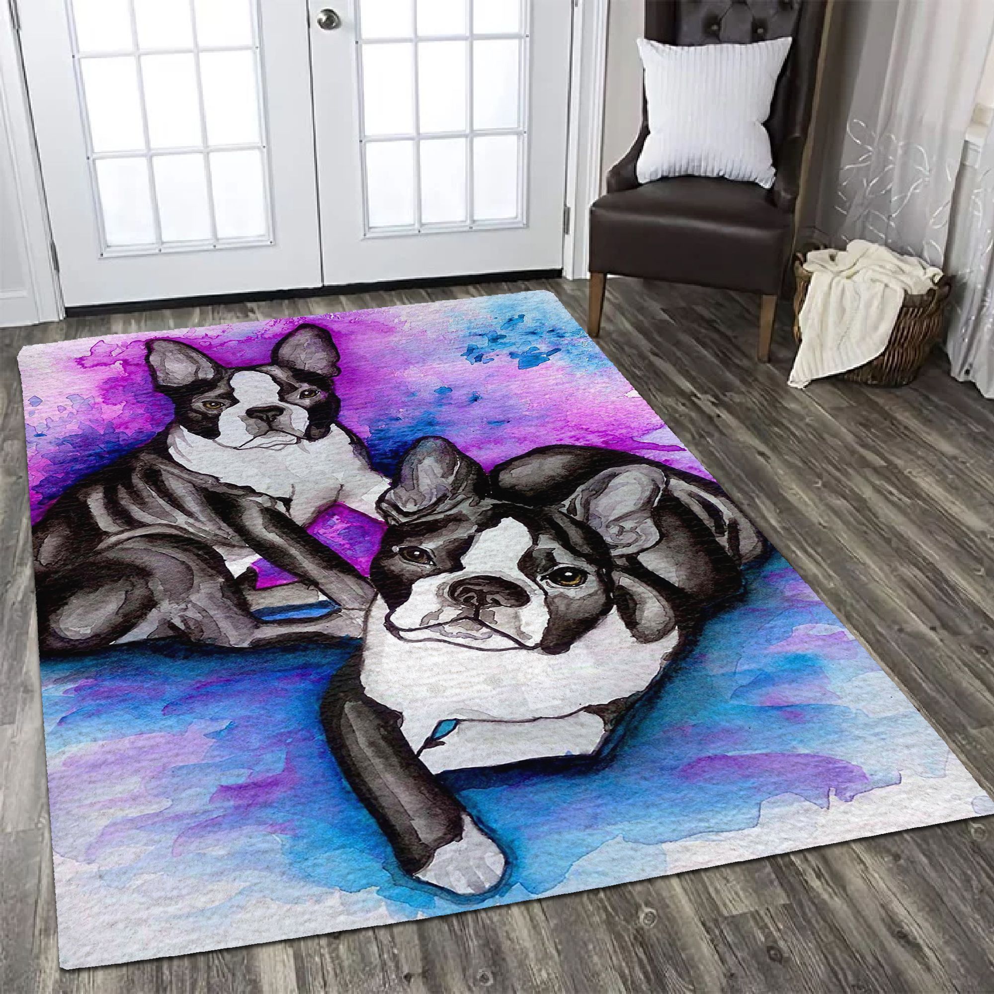 Boston Terrier CTV040796 ZF VH5 Rug