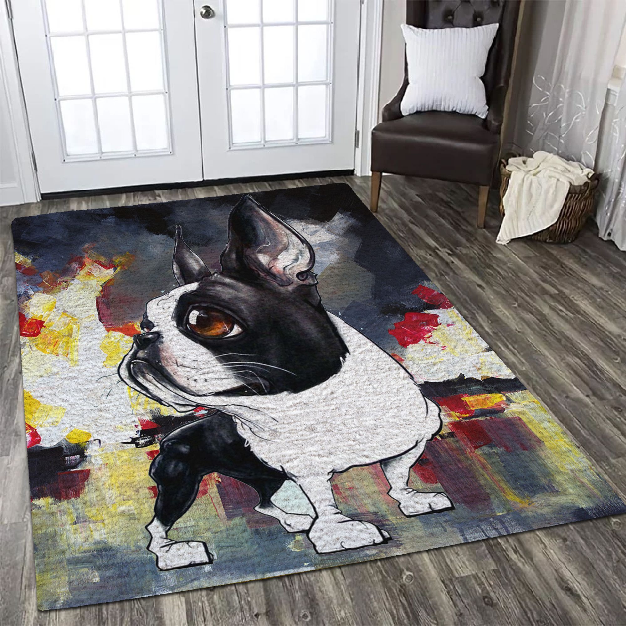 Boston Terrier CTV040796 VA2 Rug