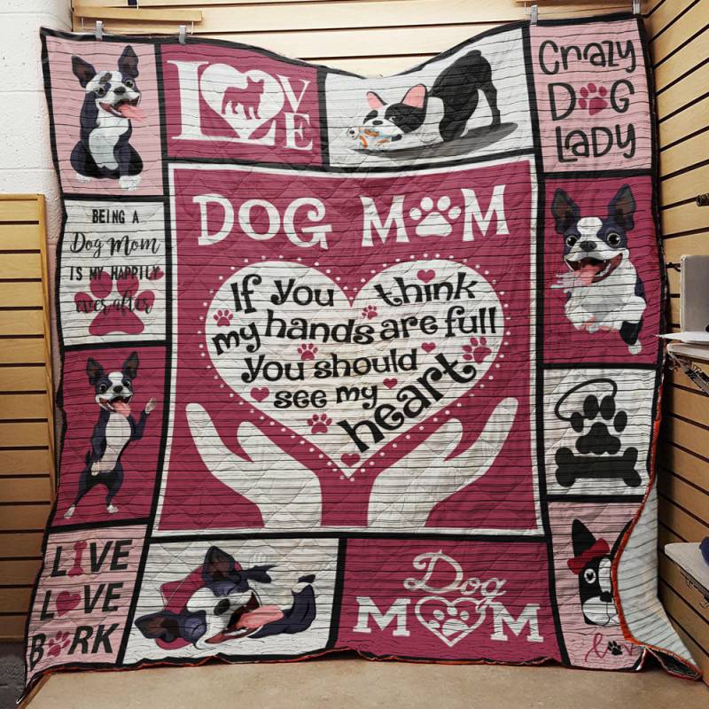 Boston Terrier Mom Quilt – PU090903