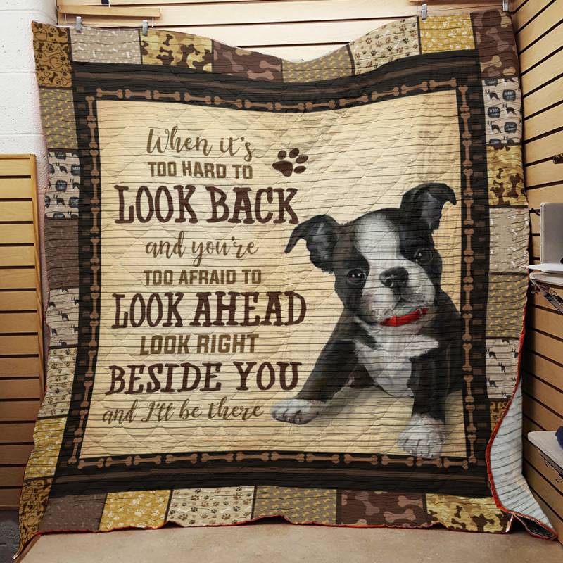 Boston Terrier Dog Quilt – BT130938