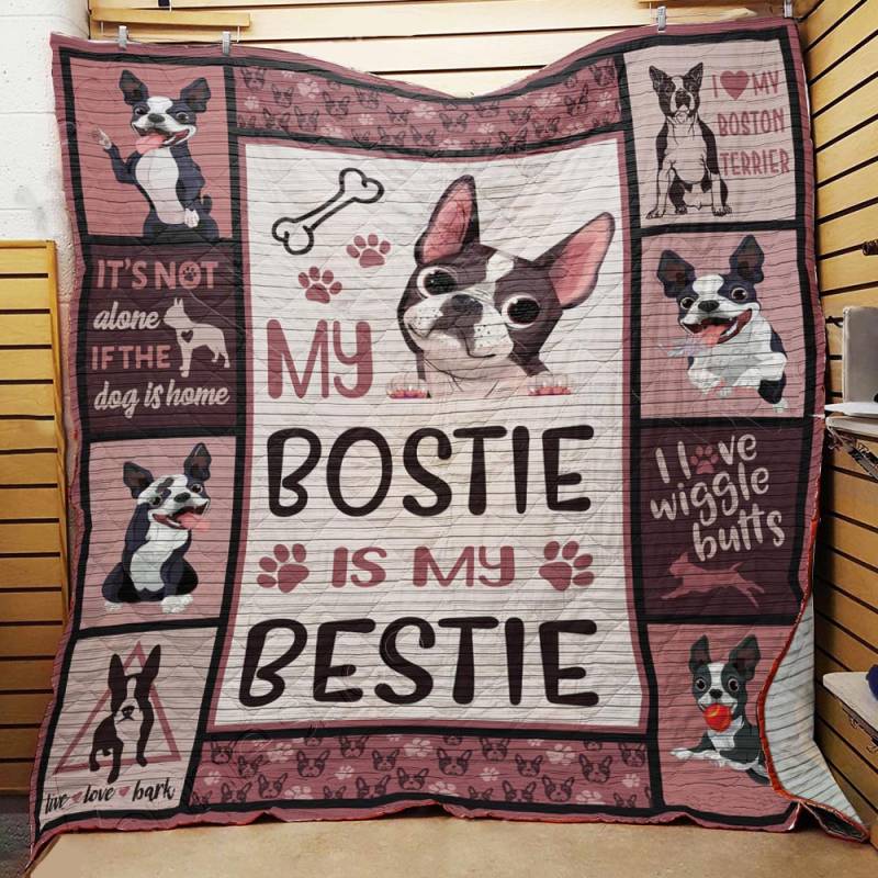 Boston terrier Quilt -TT55-2608