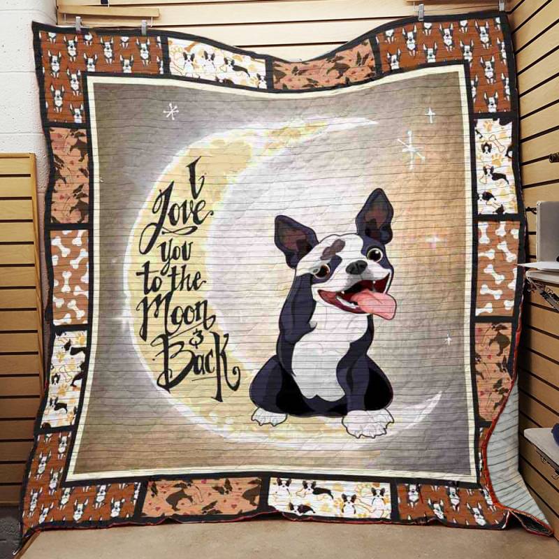 Boston Terrier Dog Quilt-BT231036