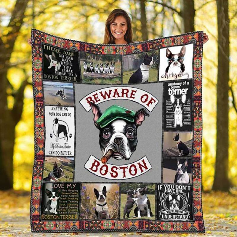 Boston Terrier Quilt N211236